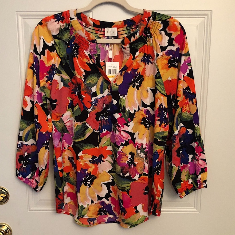 CUPIO Floral Top